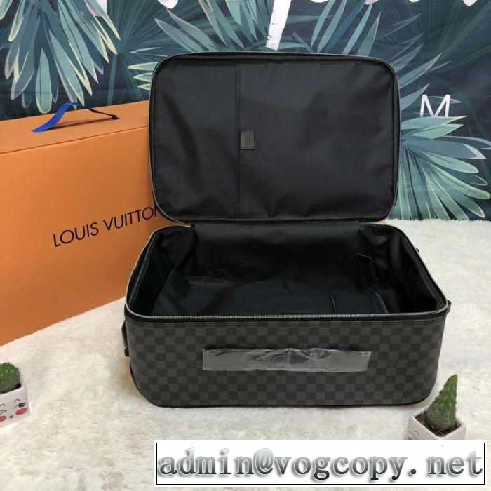 ルイ ヴィトン2019夏ファション新品  LOUIS VUITTON  スーツケース 最新先取りおしゃれなロゴ入り