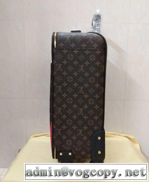 2019夏ファション新品 ルイ ヴィトン最新先取りおしゃれなロゴ入り  LOUIS VUITTON  スーツケース新作オシャレ