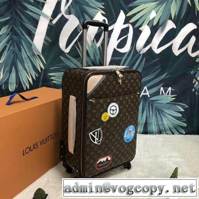 今年春夏ファション流行り LOUIS VUITTON  スーツケース2019年最新ファッション ルイ ヴィトン