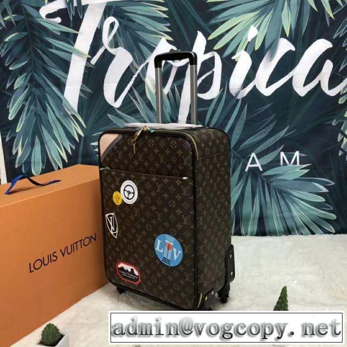 今年春夏ファション流行り LOUIS VUITTON  スーツケース2019年最新ファッション ルイ ヴィトン
