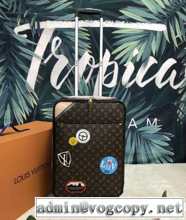 今年春夏ファション流行り LOUIS VUITTON  スーツケース2019年最新ファッション ルイ ヴィトン