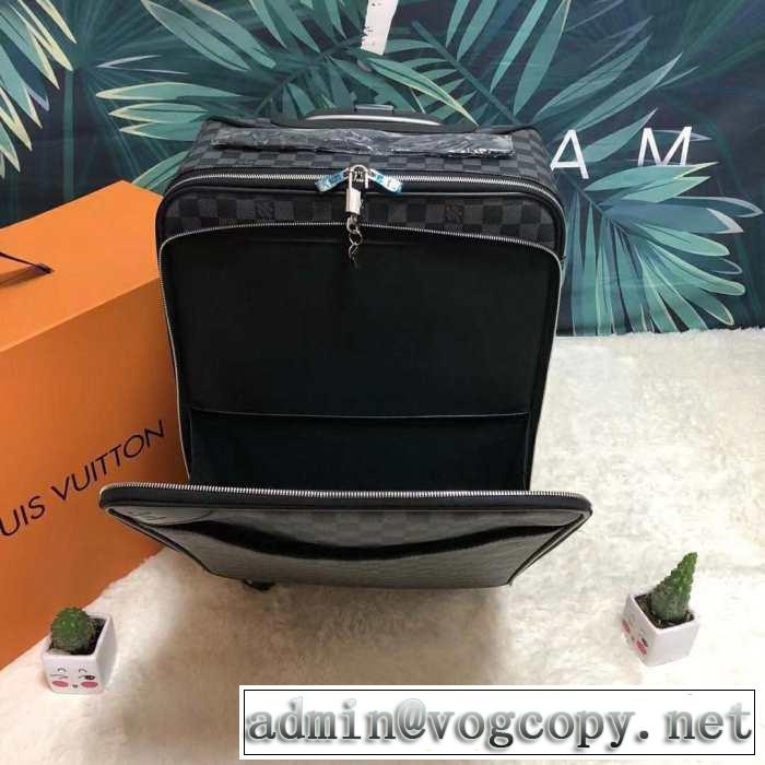 抜け感のあるキレイめ ルイ ヴィトン2019年最新ファッション LOUIS VUITTON 完売在庫確保 スーツケース