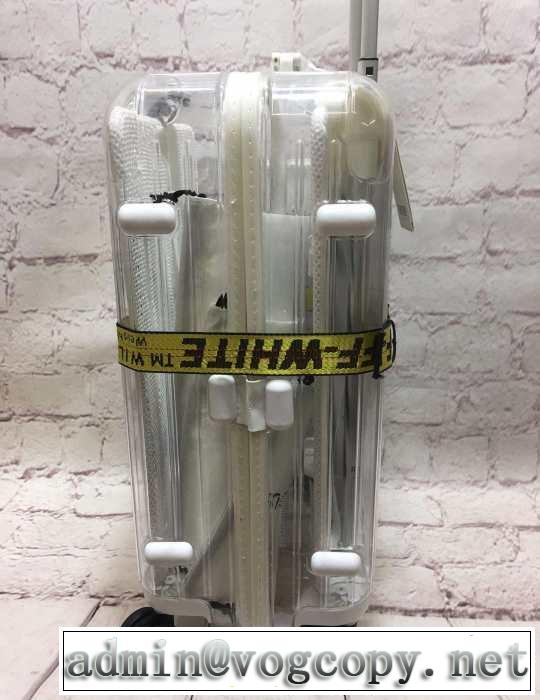 Off-White おすすめな大人のトレンド オフホワイト スーツケース 【2019春夏】最新コレクション
