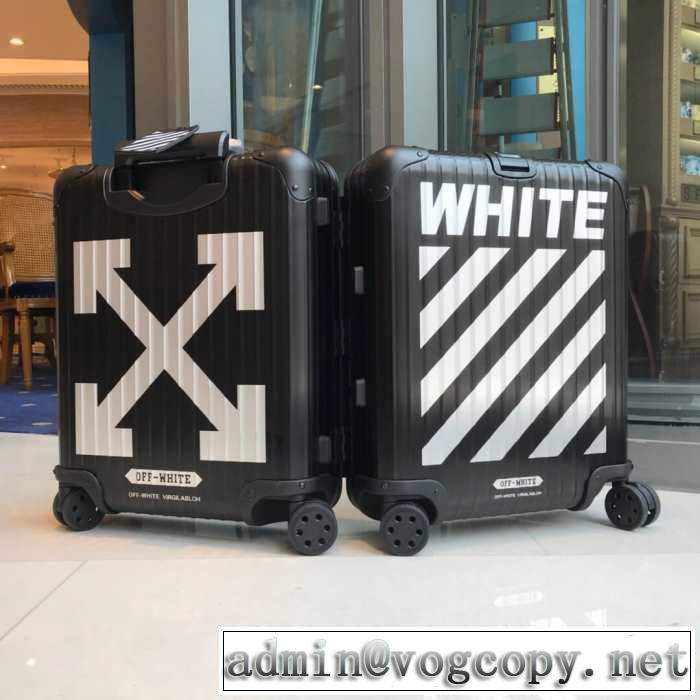 希少限定 Off-White オフホワイト2019夏ファション新品 スーツケース 春夏のトレンドアイテム