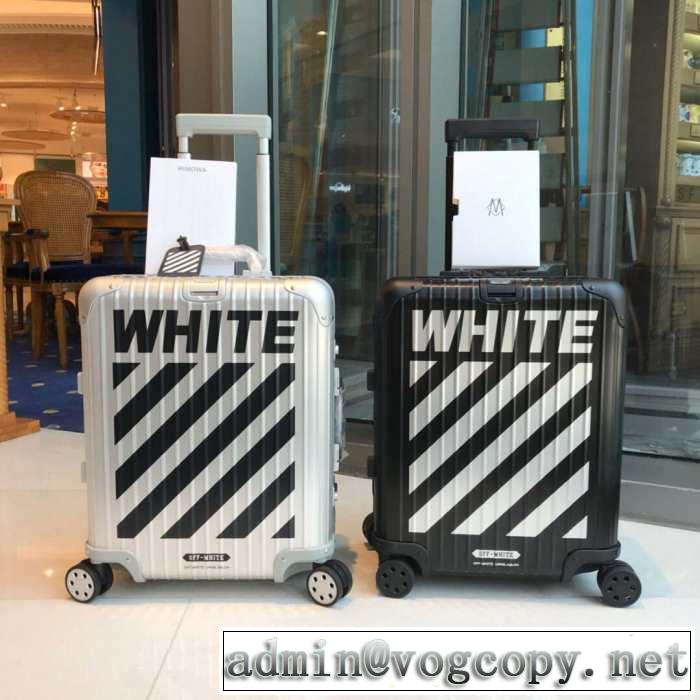 希少限定 Off-White オフホワイト2019夏ファション新品 スーツケース 春夏のトレンドアイテム
