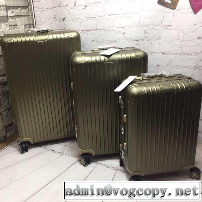 すっきりした印象に リモワ Rimowa オススメしたい最新注目ファションスーツケース 2019春夏は人気定番