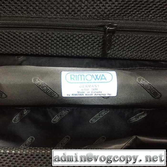 リモワ Rimowa デザイン抜群のアイテムスーツケース2019SSのトレンド商品 夏らしい季節感