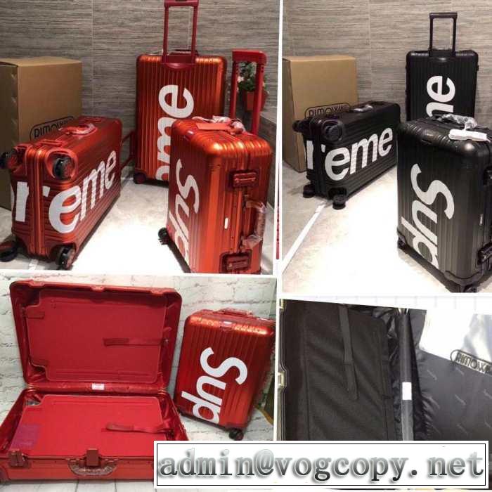 夏にぴったり上品 スーツケース シュプリーム2019春夏の大注目トレンド  SUPREME 王道コンビ