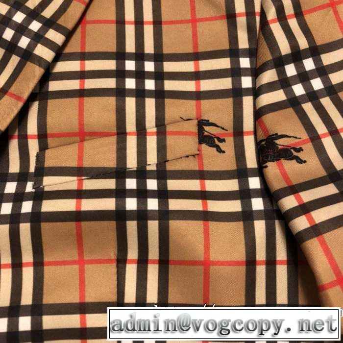 BURBERRY スーツ おしゃれに秋を迎えるために 2019トレンドファッション新品 バーバリー