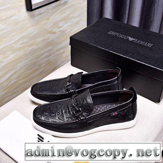 抜け感のある夏着物 【2019春夏】最新コレクション ARMANI アルマーニ カジュアルシューズ
