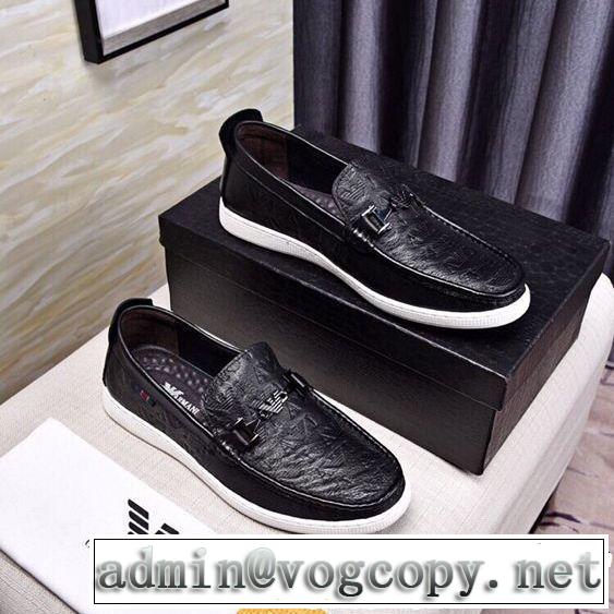 抜け感のある夏着物 【2019春夏】最新コレクション ARMANI アルマーニ カジュアルシューズ