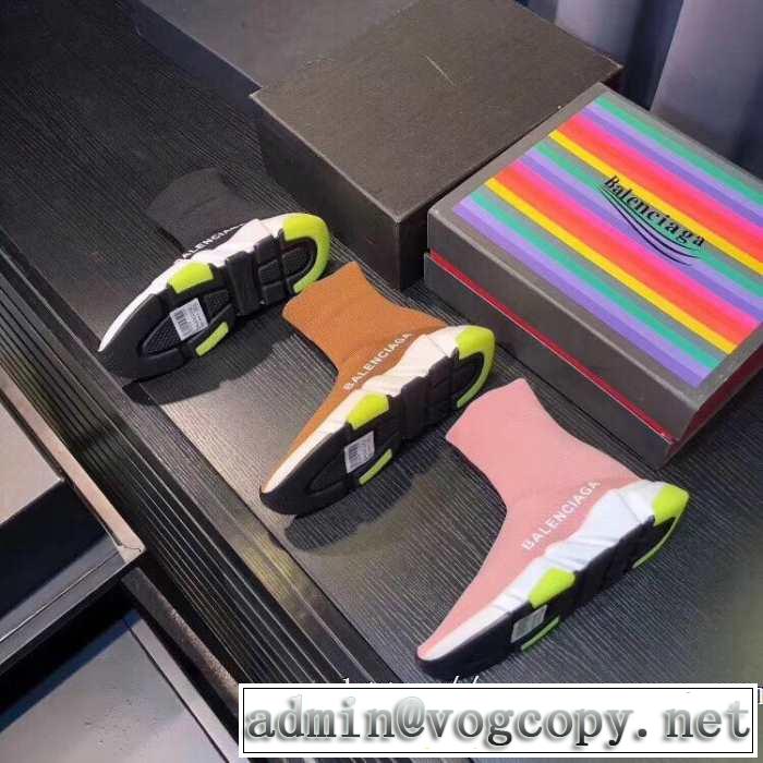 2019春夏のトレンド新商品 メンズ スニーカー 多色可選 BALENCIAGA Speed Trainer バレンシアガ スピードトレーナー