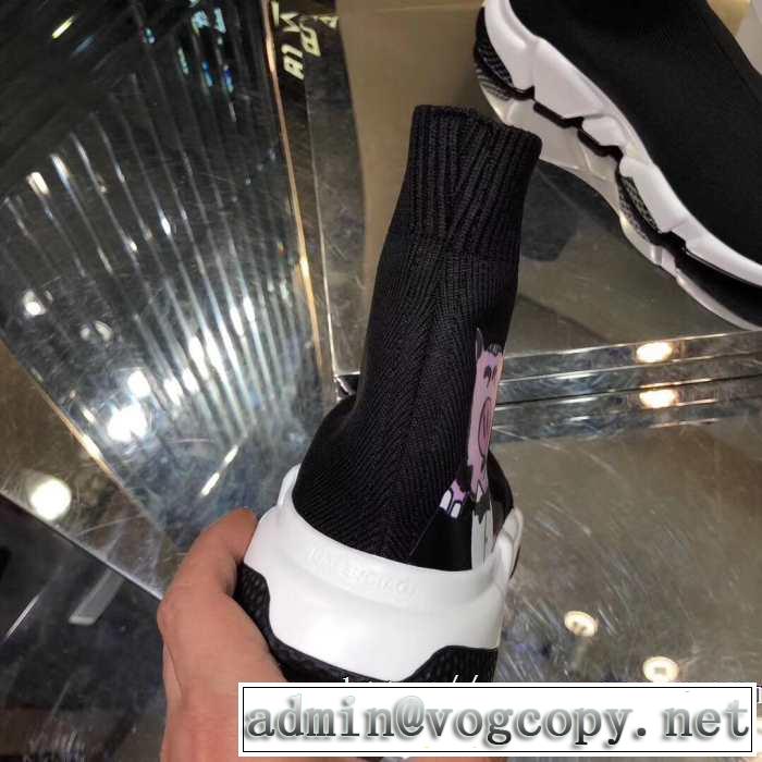 4色可選  BALENCIAGA Speed Trainer 夏気分UP最新コレクション バレンシアガ スピードトレーナー メンズ スニーカー