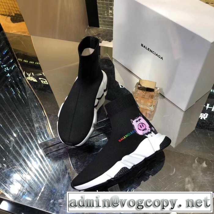 4色可選  BALENCIAGA Speed Trainer 夏気分UP最新コレクション バレンシアガ スピードトレーナー メンズ スニーカー