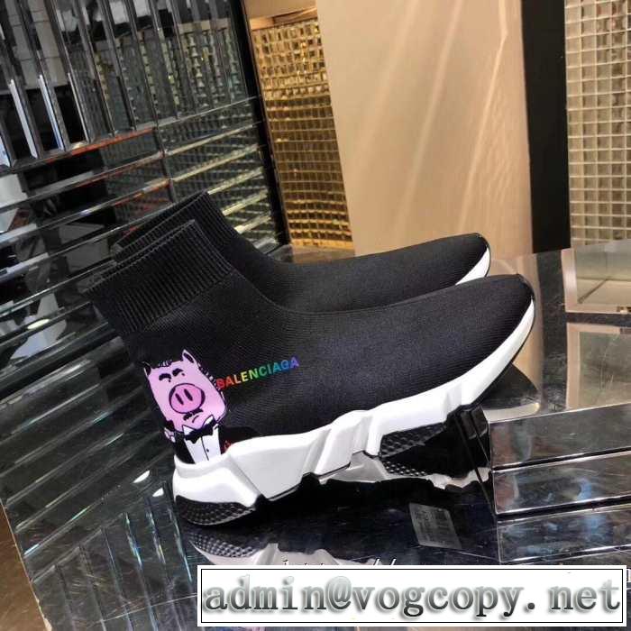 4色可選  BALENCIAGA Speed Trainer 夏気分UP最新コレクション バレンシアガ スピードトレーナー メンズ スニーカー
