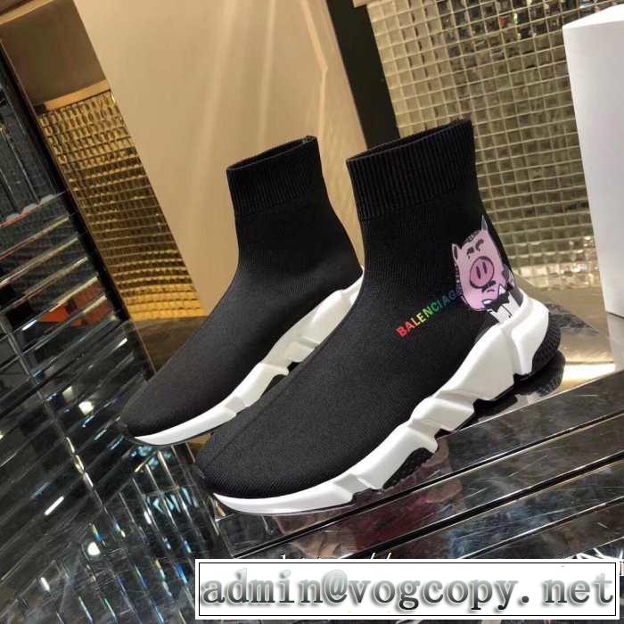 4色可選  BALENCIAGA Speed Trainer 夏気分UP最新コレクション バレンシアガ スピードトレーナー メンズ スニーカー