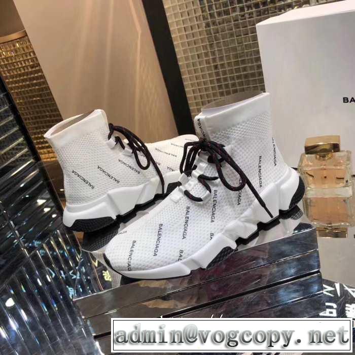【2019年】夏のファッション 2色可選  BALENCIAGA Speed Trainer バレンシアガ スピードトレーナー メンズ スニーカー