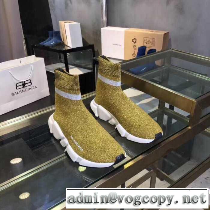 きちんと感をプラス BALENCIAGA Speed Trainer バレンシアガ スピードトレーナー メンズ スニーカー