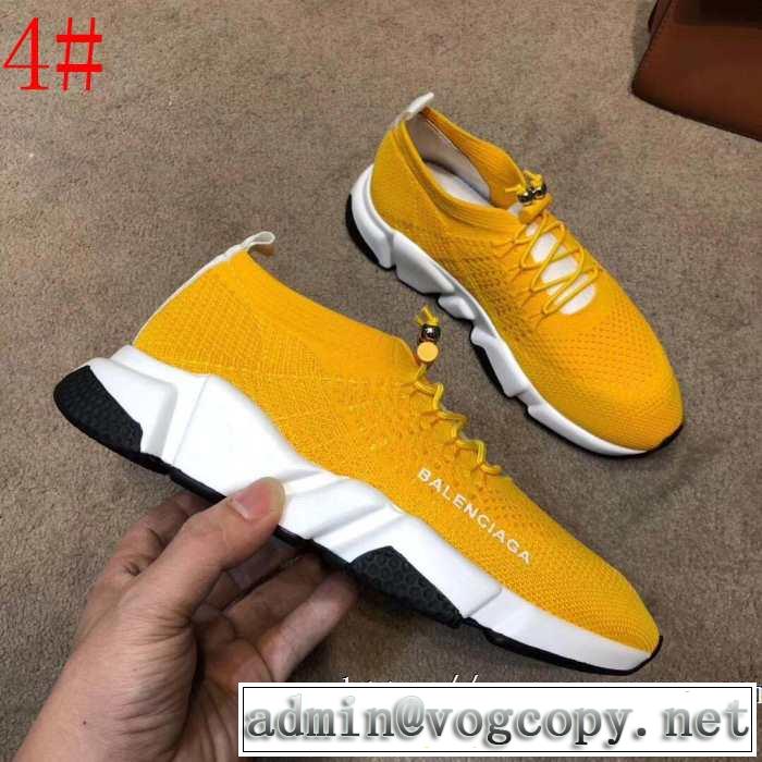 さわやか夏スタイル新品  多色可選 2019SS BALENCIAGA Speed Trainer バレンシアガ スピードトレーナー メンズ スニーカー