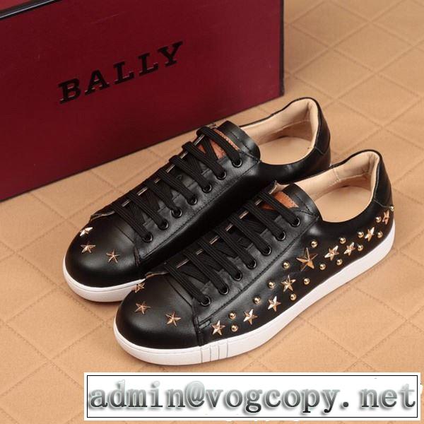 おしゃれデザインも大人気 BALLY バリー カジュアルシューズ 2色可選 春夏の流行り2019新品