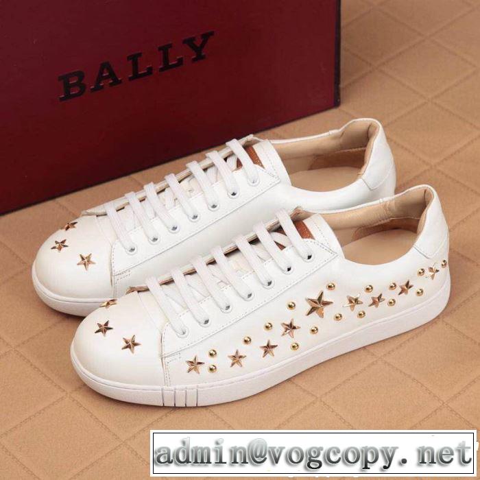 おしゃれデザインも大人気 BALLY バリー カジュアルシューズ 2色可選 春夏の流行り2019新品
