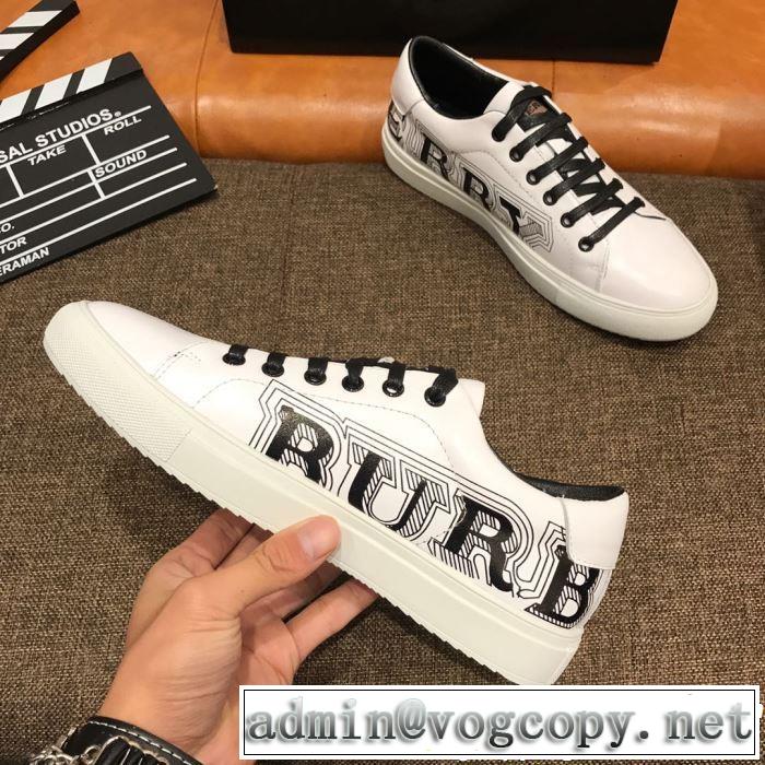 春夏の流行りトップス BURBERRY バーバリー カジュアルシューズ 2色可選 2019春夏の大注目トレンド