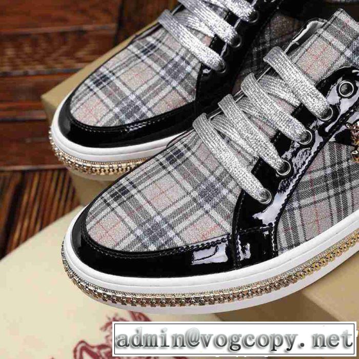 BURBERRY バーバリー カジュアルシューズ 3色可選 SS19春夏入荷人気のスピーディ 流行の最前線