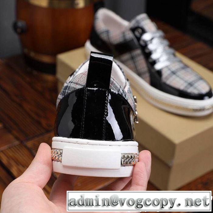 BURBERRY バーバリー カジュアルシューズ 3色可選 SS19春夏入荷人気のスピーディ 流行の最前線
