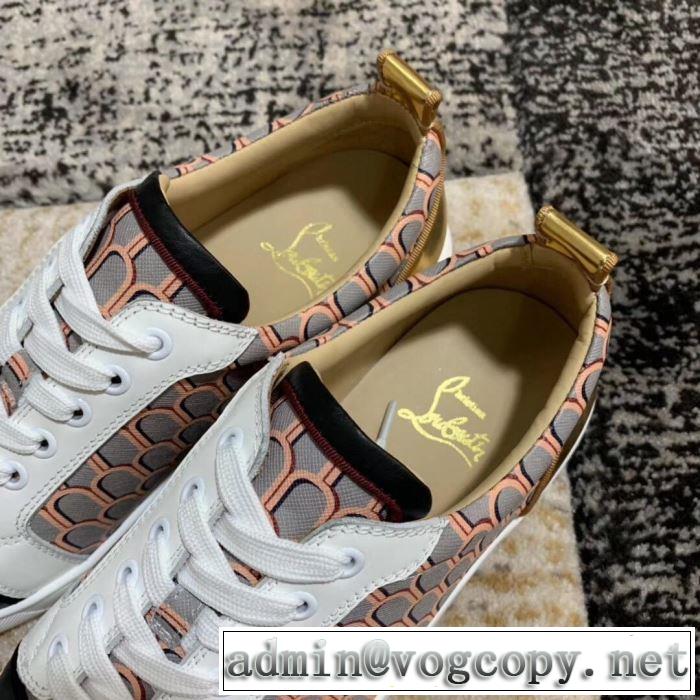 春夏のトレンドアイテム クリスチャンルブタン Christian Louboutin スニーカー、靴 2色可選 男女兼用 2019即旬な装いに