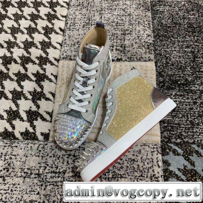 春夏の流行り2019新品 クリスチャンルブタン Christian Louboutin スニーカー、靴 男女兼用 2色可選 今年春夏ファション流行り