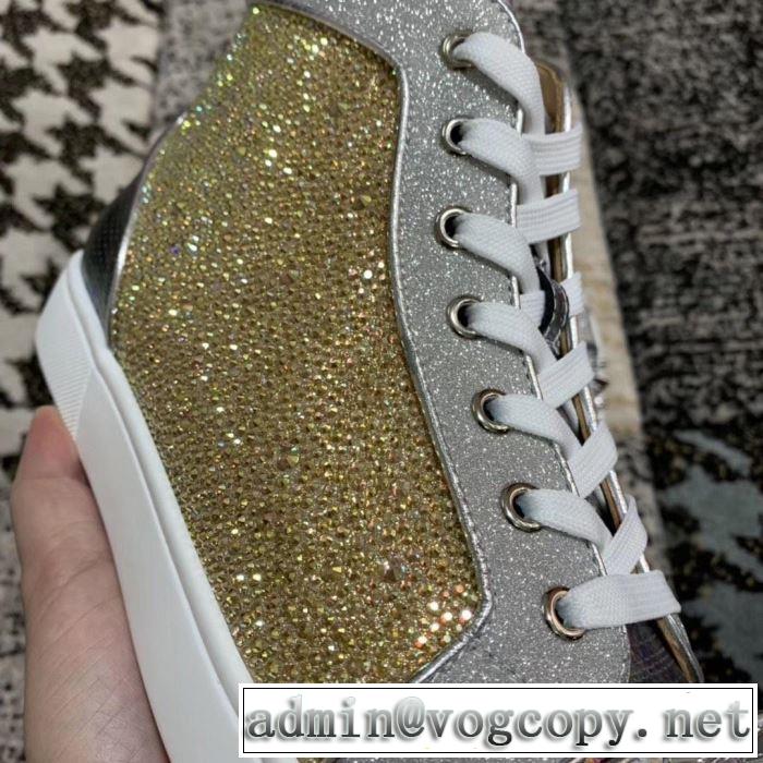 春夏の流行り2019新品 クリスチャンルブタン Christian Louboutin スニーカー、靴 男女兼用 2色可選 今年春夏ファション流行り