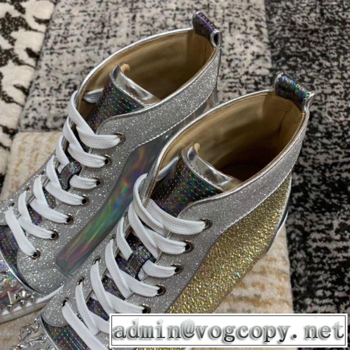 春夏の流行り2019新品 クリスチャンルブタン Christian Louboutin スニーカー、靴 男女兼用 2色可選 今年春夏ファション流行り