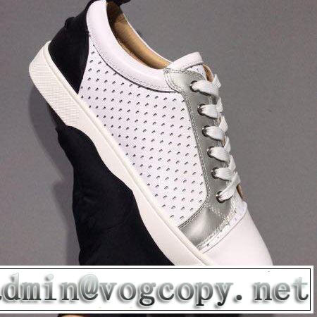 暑い季節も大活躍 2019夏ファション新品 クリスチャンルブタン Christian Louboutin スニーカー、靴 男女兼用 2色可選