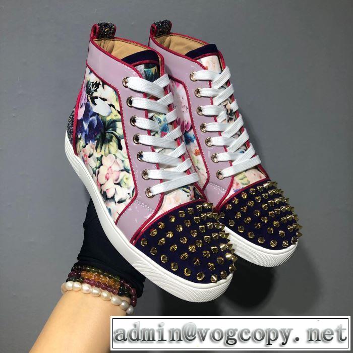 2019春夏は人気定番 クリスチャンルブタン Christian Louboutin スニーカー、靴 男女兼用 さわやか夏スタイル新品