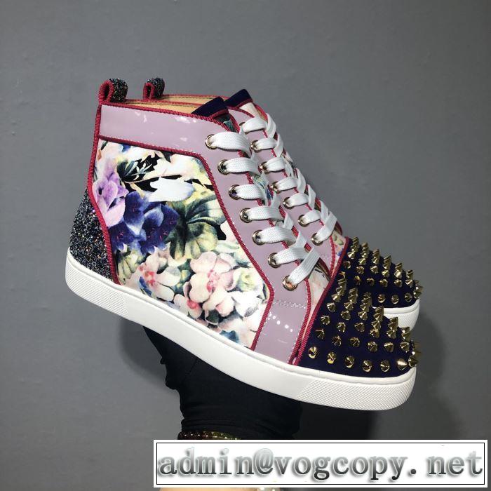 2019春夏は人気定番 クリスチャンルブタン Christian Louboutin スニーカー、靴 男女兼用 さわやか夏スタイル新品