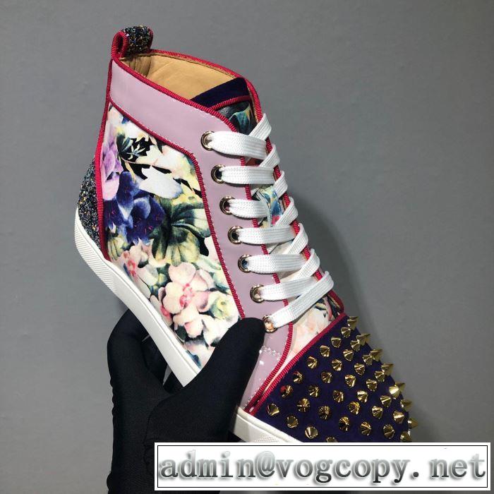 2019春夏は人気定番 クリスチャンルブタン Christian Louboutin スニーカー、靴 男女兼用 さわやか夏スタイル新品