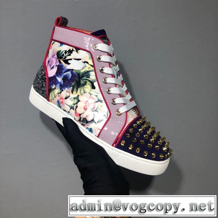 2019春夏は人気定番 クリスチャンルブタン Christian Louboutin スニーカー、靴 男女兼用 さわやか夏スタイル新品
