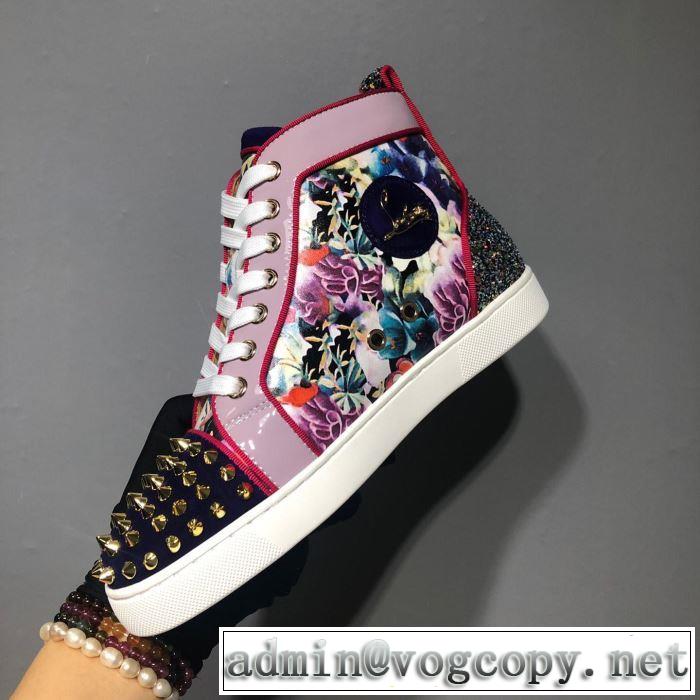 2019春夏は人気定番 クリスチャンルブタン Christian Louboutin スニーカー、靴 男女兼用 さわやか夏スタイル新品