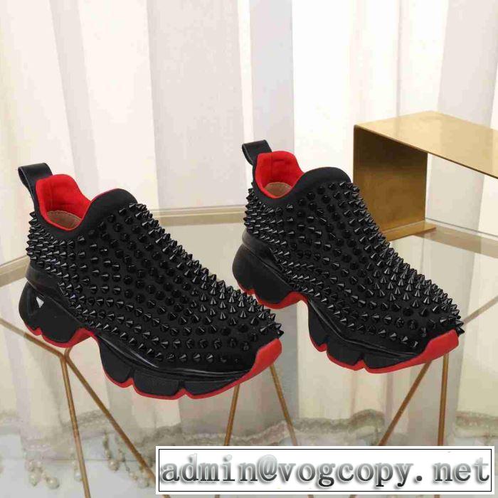 男女兼用 スニーカー、靴 2019春夏トレンドアイテム 目を引く春夏トップス クリスチャンルブタン Christian Louboutin