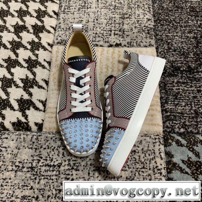 【2019年】夏のファッション クリスチャンルブタン Christian Louboutin スニーカー、靴 2色可選 今シーズン注目のデザイン