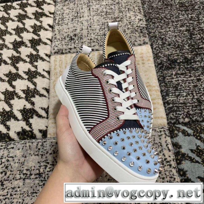 【2019年】夏のファッション クリスチャンルブタン Christian Louboutin スニーカー、靴 2色可選 今シーズン注目のデザイン