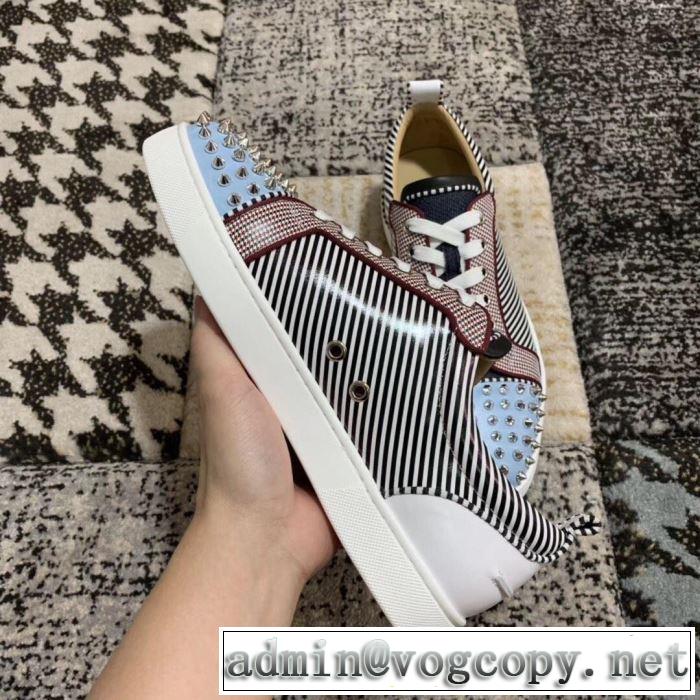 【2019年】夏のファッション クリスチャンルブタン Christian Louboutin スニーカー、靴 2色可選 今シーズン注目のデザイン