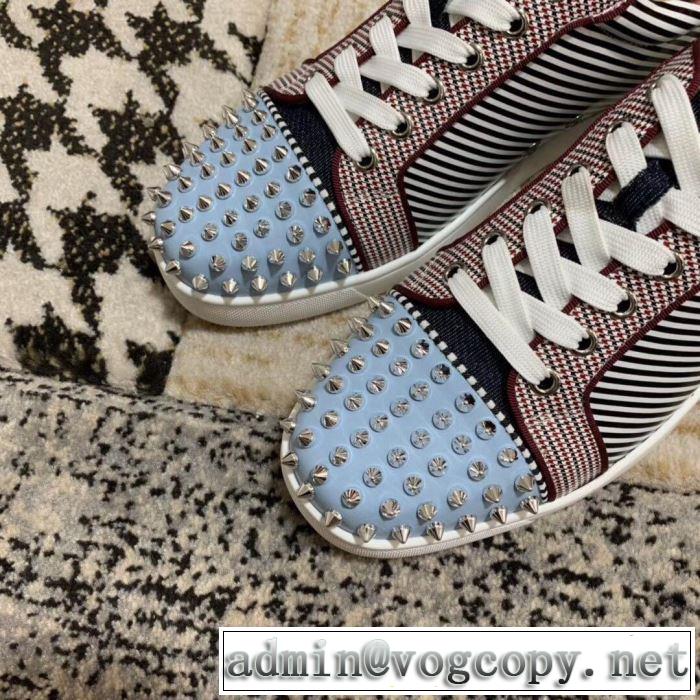 【2019年】夏のファッション クリスチャンルブタン Christian Louboutin スニーカー、靴 2色可選 今シーズン注目のデザイン
