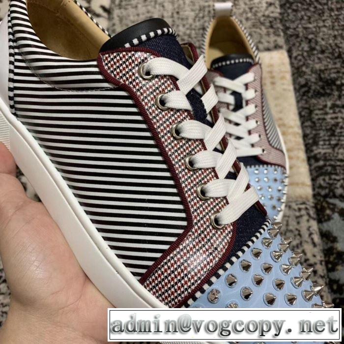【2019年】夏のファッション クリスチャンルブタン Christian Louboutin スニーカー、靴 2色可選 今シーズン注目のデザイン