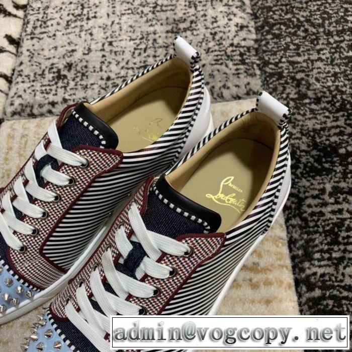 【2019年】夏のファッション クリスチャンルブタン Christian Louboutin スニーカー、靴 2色可選 今シーズン注目のデザイン