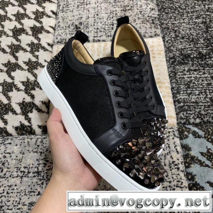 クリスチャンルブタン Christian Louboutin スニーカー、靴 2色可選 2019春夏の大注目トレンド まずは定番！人気アイテム