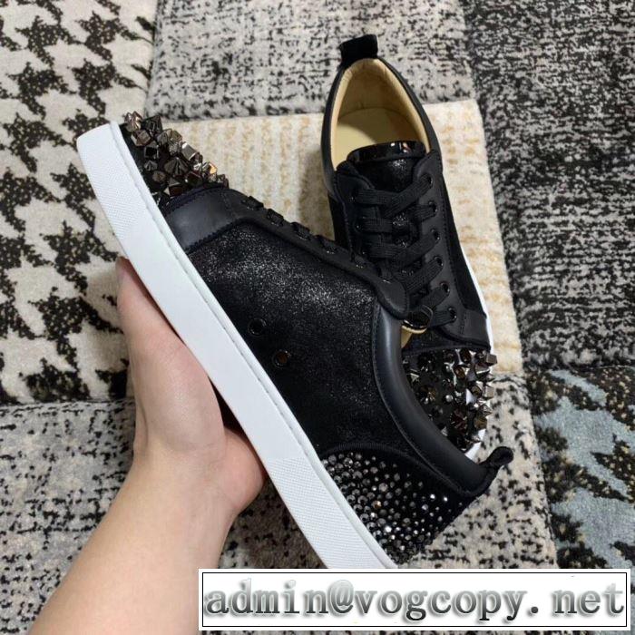 クリスチャンルブタン Christian Louboutin スニーカー、靴 2色可選 2019春夏の大注目トレンド まずは定番！人気アイテム