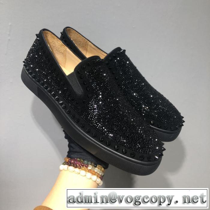 春夏の流行り2019新品 クリスチャンルブタン Christian Louboutin スニーカー、靴 2色可選 一気にトレンド感満載な着こなし