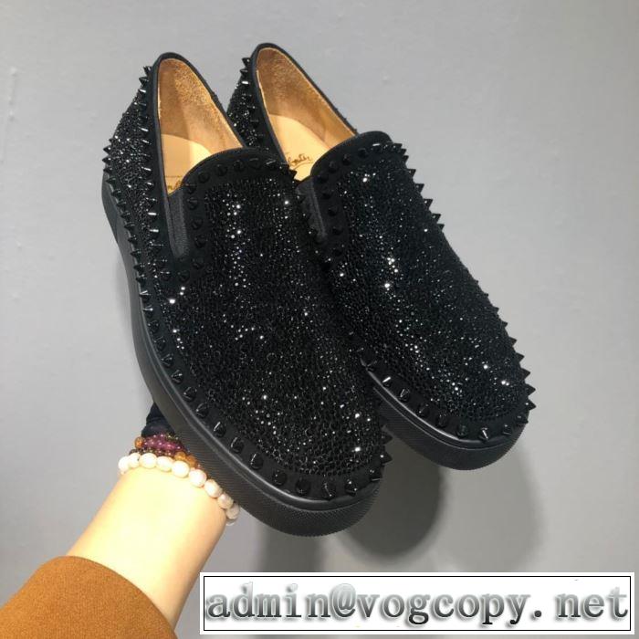 春夏の流行り2019新品 クリスチャンルブタン Christian Louboutin スニーカー、靴 2色可選 一気にトレンド感満載な着こなし