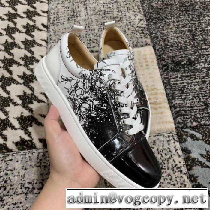 クリスチャンルブタン Christian Louboutin スニーカー、靴 2色可選 季節をまたい新作アイテム 2019年の夏のマス